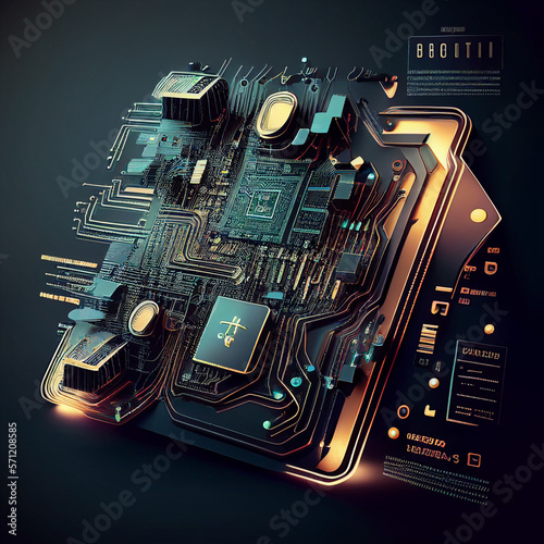 information technology graphic It illustration 
 photo