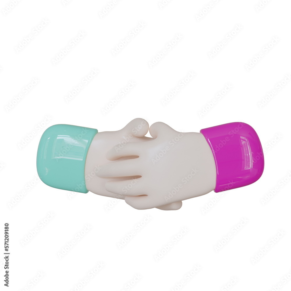 Hand Business Gestures isolated on transparent background 3d Illustration Hand Business Gestures isolated on transparent background 3d Illustration