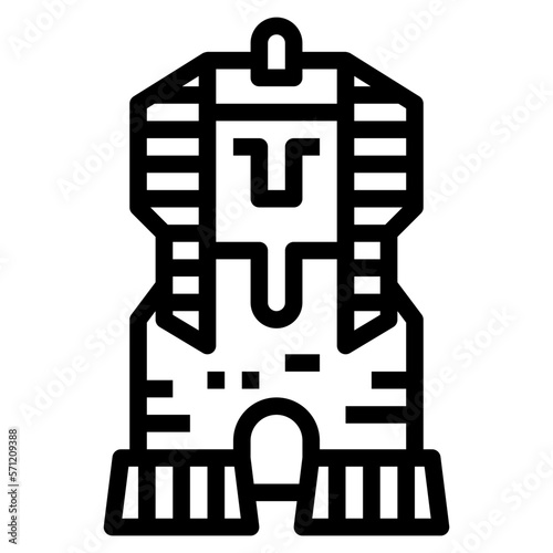 sphinx line icon style