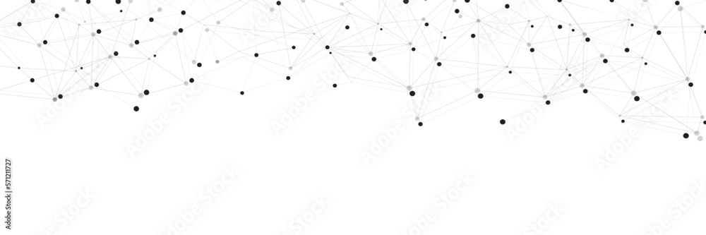Black network. Abstract connection on white background. Network technology background with dots and lines for desktop. Ai system background. Abstract concept. Line background, network technology Black network. Abstract connection on white background. Network technology background with dots and lines for desktop. Ai system background. Abstract concept. Line background, network technology