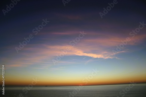 sunset over the sea © Federica Ravettino
