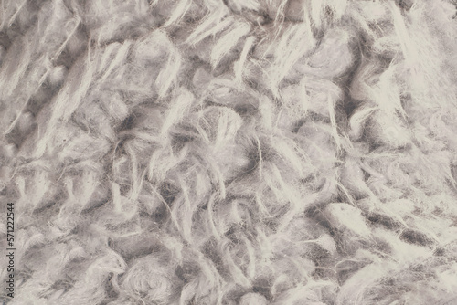 Background formed by fluffy textile