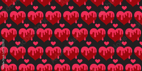 Beautiful pattern brokenhearted and binds up wounds. Broken, aching, and cracked heart. Restore, heal, plaster patched Heart. blood dripping heart. Unrequited Love and Divorce.