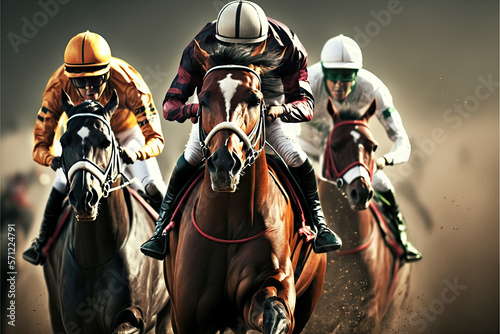 Fotografia Horse Racing