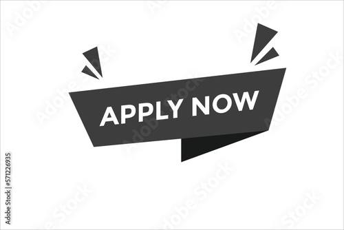 apply now button vectors.sign label speech bubble apply now
