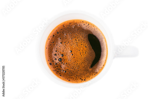 coffee cup isolated on white © olegukr