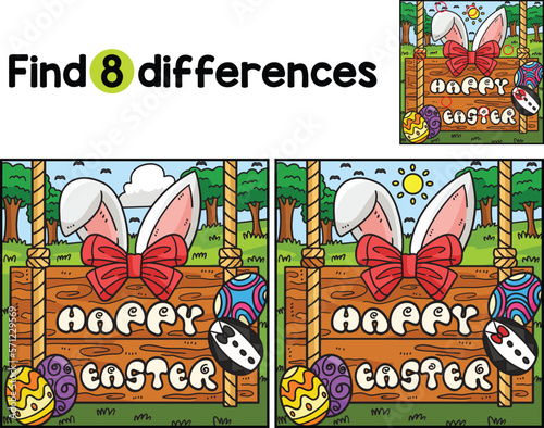 Happy Easter Find The Differences