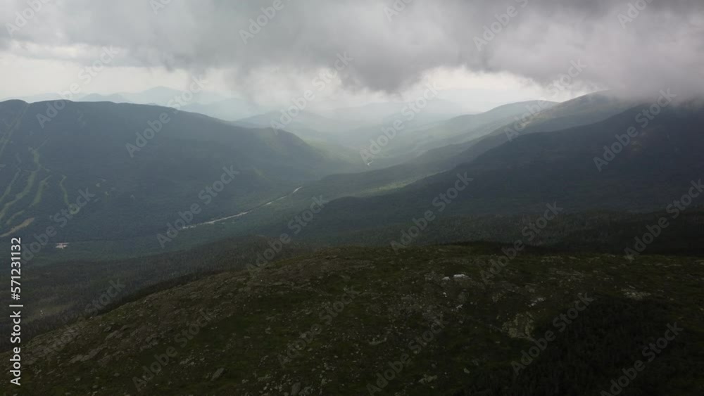 Aerial shot of Grand Conway, NH. Beautiful landscape in America. Aerial shot of Grand Conway, NH. Beautiful landscape in America.