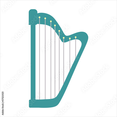 Musical Instrument blue harp for your hobby