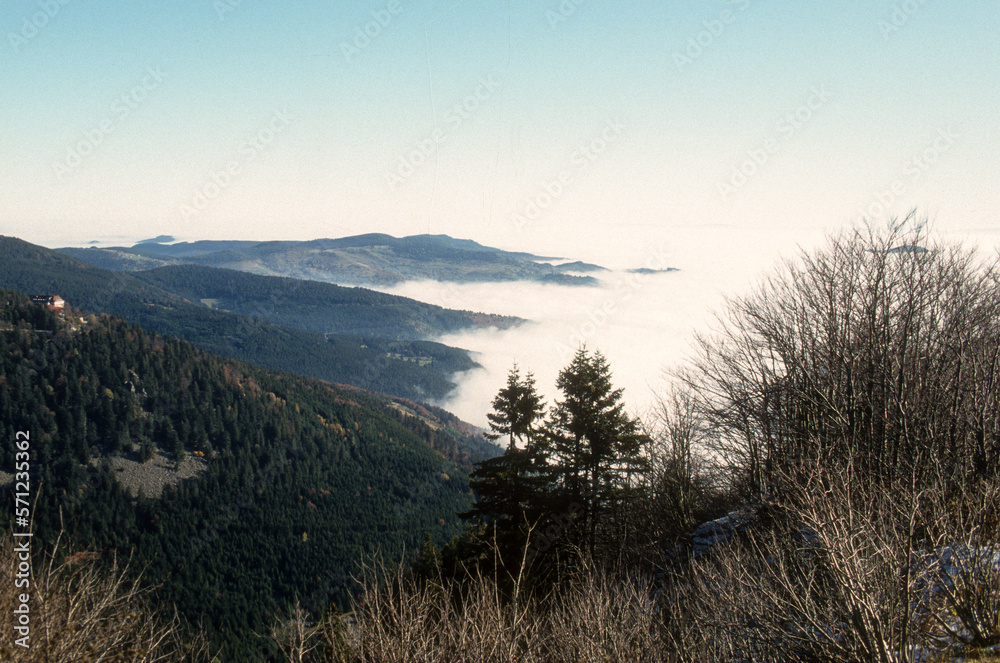 Brume, nuages, Le Hohneck, Parc Naturel Régional des Ballons des Vosges, 88, Vosges, France Brume, nuages, Le Hohneck, Parc Naturel Régional des Ballons des Vosges, 88, Vosges, France