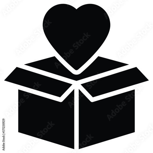 wedding heart box and gift box