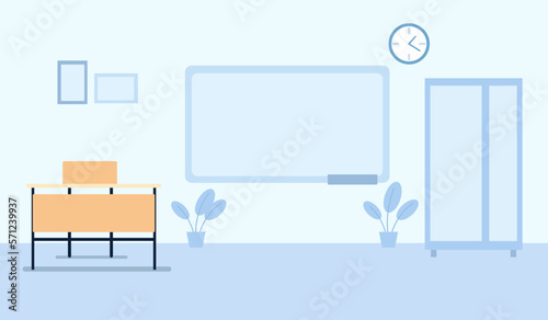interior of a Classroom