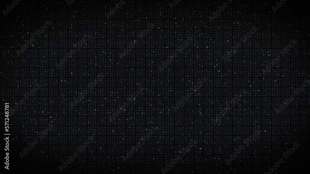 Try again pixel art animation with retro glitch and tv interference