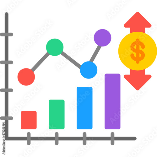 Market Fluctuation Icon