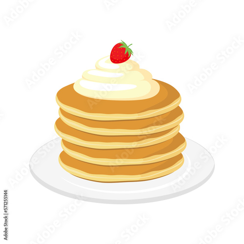 Pancake Illustration
