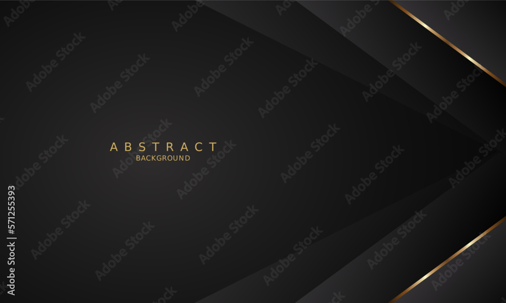 dark black luxury premium background and gold line.