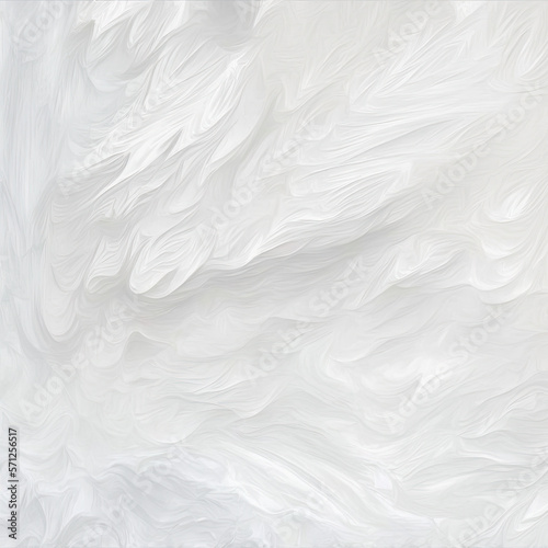 Modern contemporary acrylic background. White paint texture made with a brush. Abstract oil painting on paper. Clay paint. Mess canvas. Generative ai