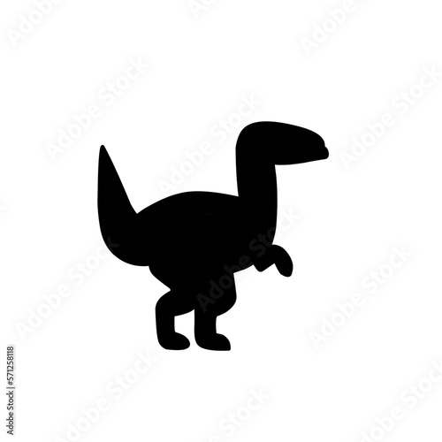 silhouette dinosaur