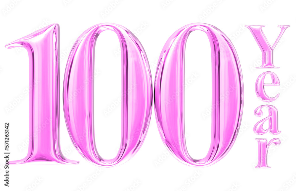 Happy Anniversary Number 3D Render Happy Anniversary Number 3D Render