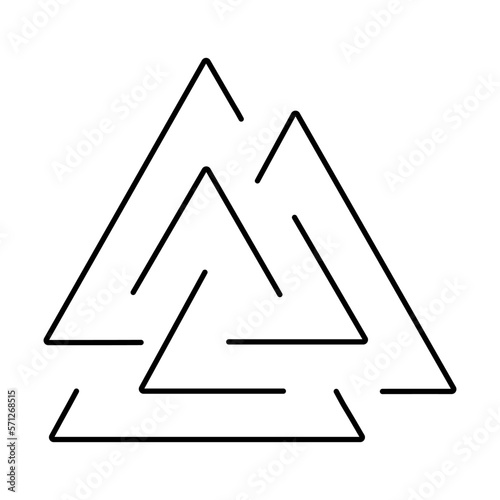 walknuts icon isolated on white background, vector illustration.