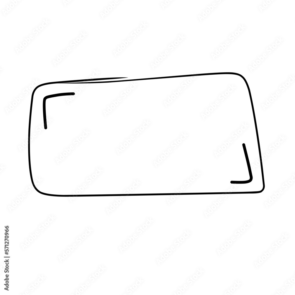 Hand Drawn rectangle Hand Drawn rectangle