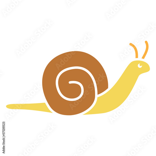 snail illustration cartoon