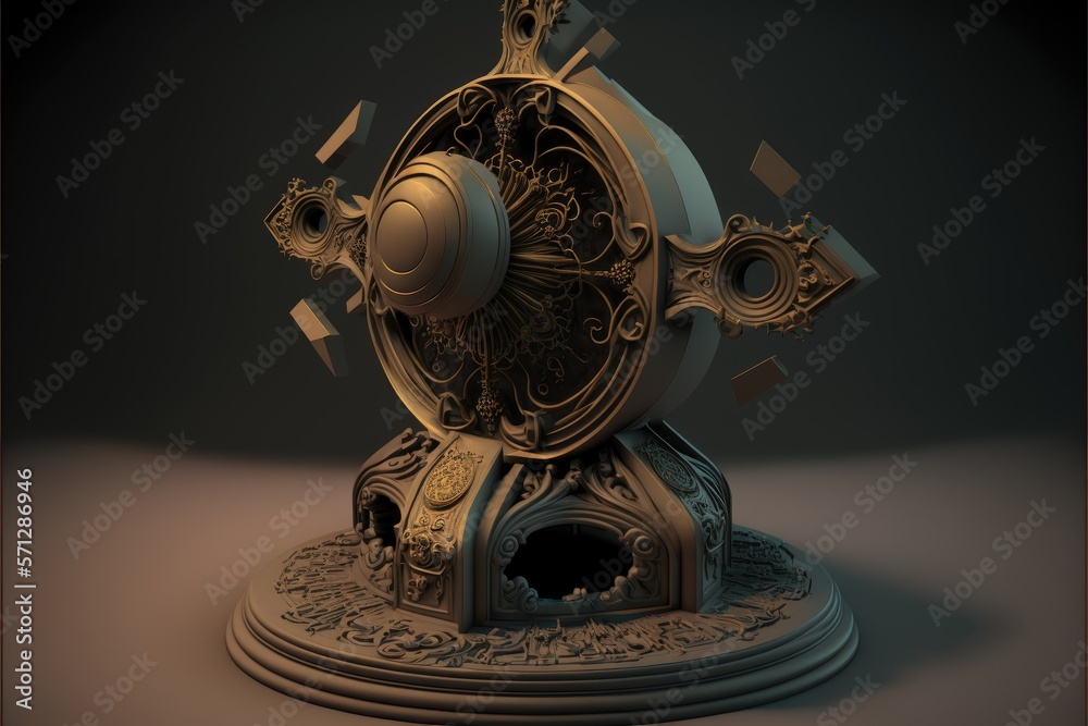 Obraz premium Antique instrument for measuring time