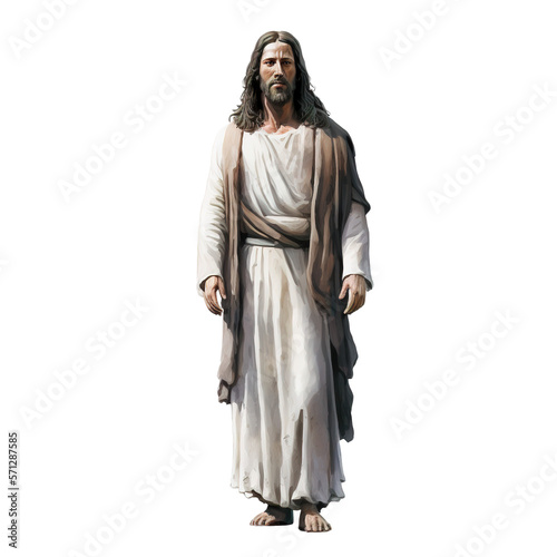 fictional character Jesus Christ on transparent background © EOL STUDIOS