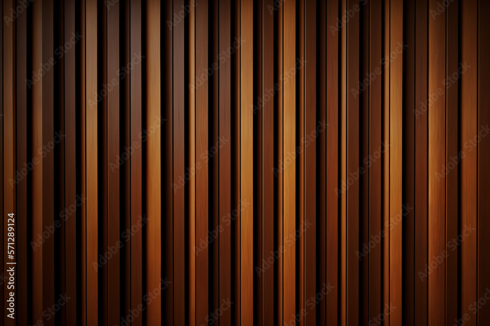 Vertical wooden slats texture for architectural backdrops, wallpaper