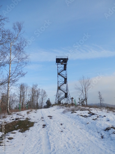 Der Carl-Alexander-Turm auf dem Ringberg bei Ruhla im Thüringer Wald