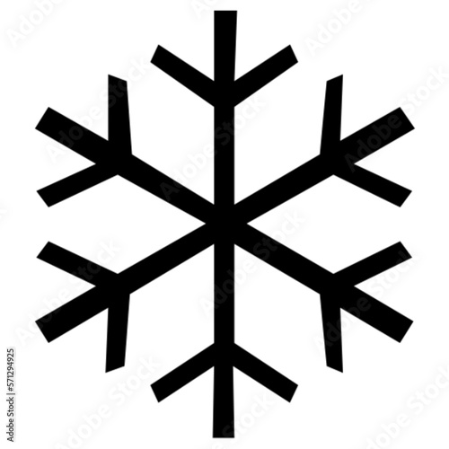 snowflake vector, icon, symbol, logo, clipart, isolated. vector illustration. vector illustration isolated on white background.