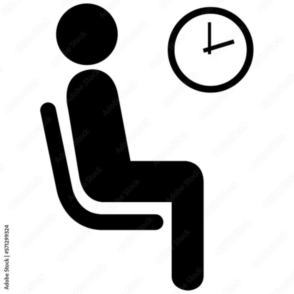 waiting vector, icon, symbol, logo, clipart, isolated. vector illustration. vector illustration isolated on white background. waiting vector, icon, symbol, logo, clipart, isolated. vector illustration. vector illustration isolated on white background.