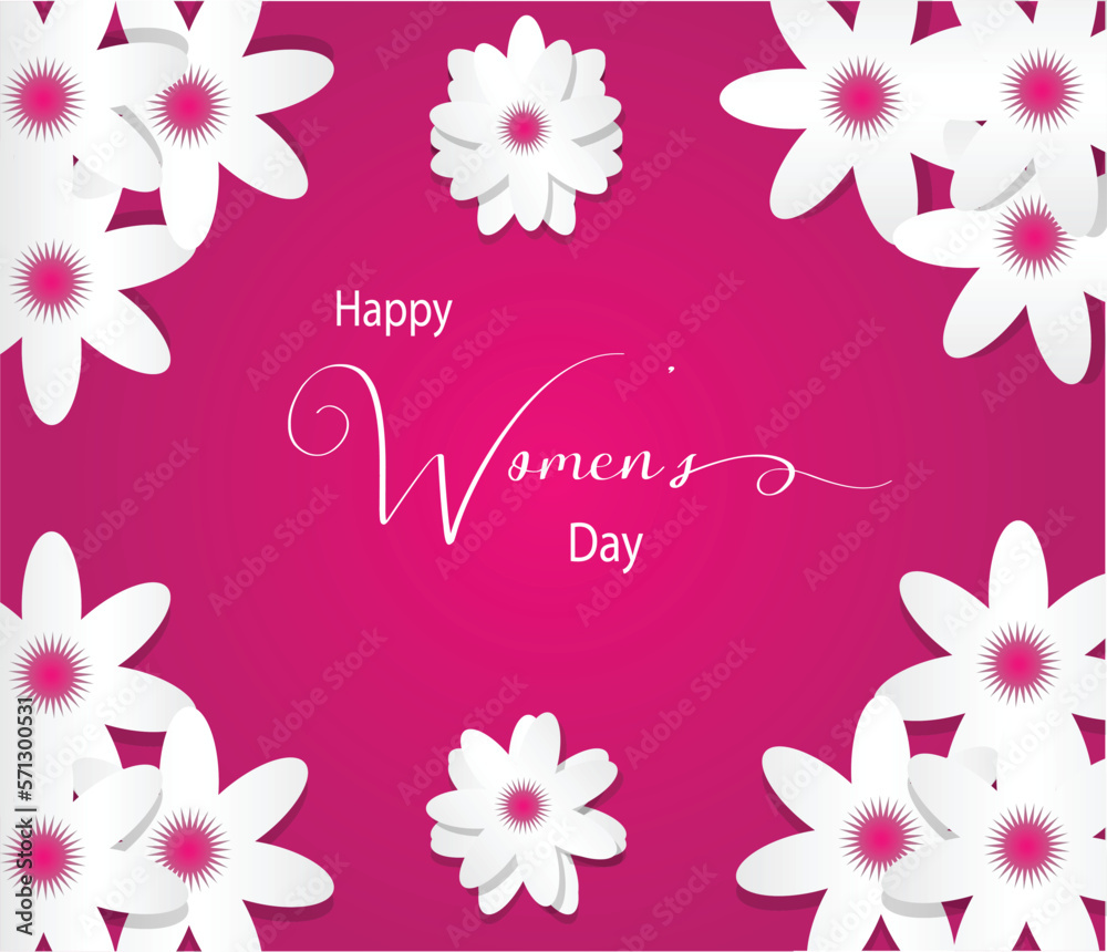 Happy Women's Day Social media post