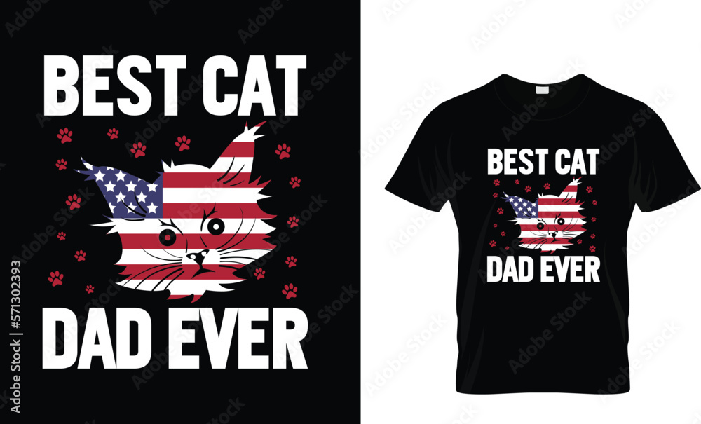 Fototapeta premium Best farmer ever T-shirt design template