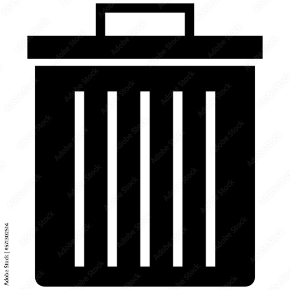 recycle bin vector, icon, symbol, logo, clipart, isolated. vector illustration. vector illustration isolated on white background.