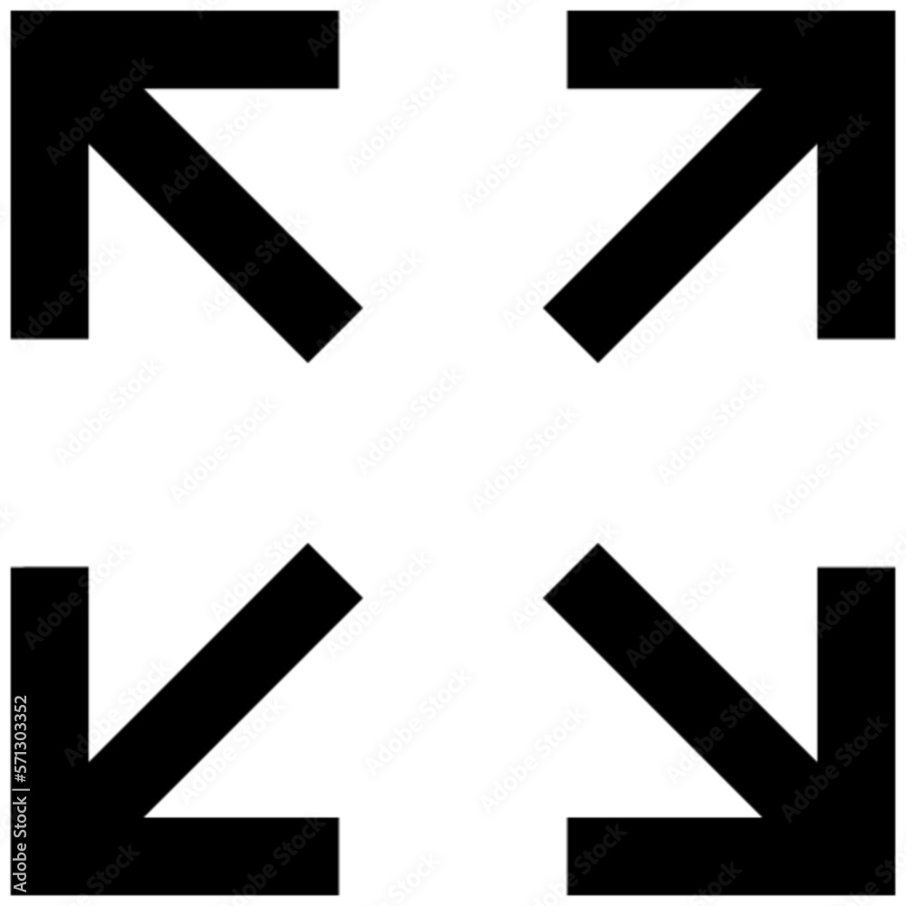 expand window vector, icon, symbol, logo, clipart, isolated. vector illustration. vector illustration isolated on white background. expand window vector, icon, symbol, logo, clipart, isolated. vector illustration. vector illustration isolated on white background.