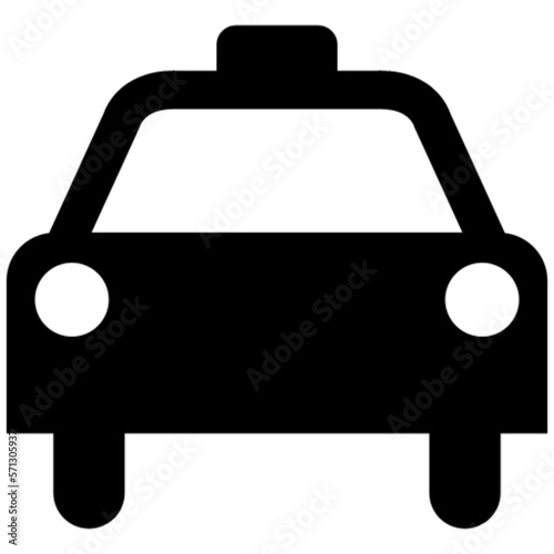 taxi vector, icon, symbol, logo, clipart, isolated. vector illustration. vector illustration isolated on white background.