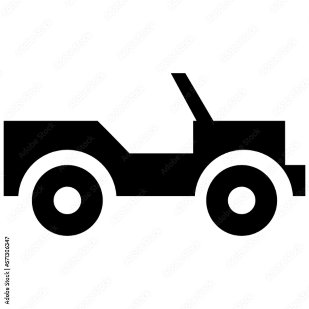 jeep vector, icon, symbol, logo, clipart, isolated. vector illustration. vector illustration isolated on white background.