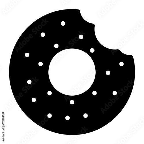 donut glyph icon