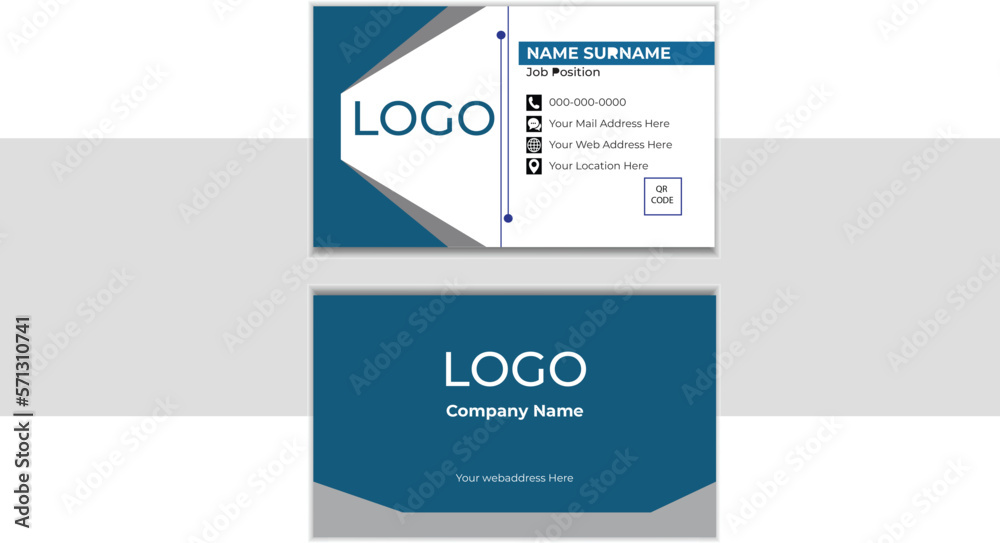 business card template