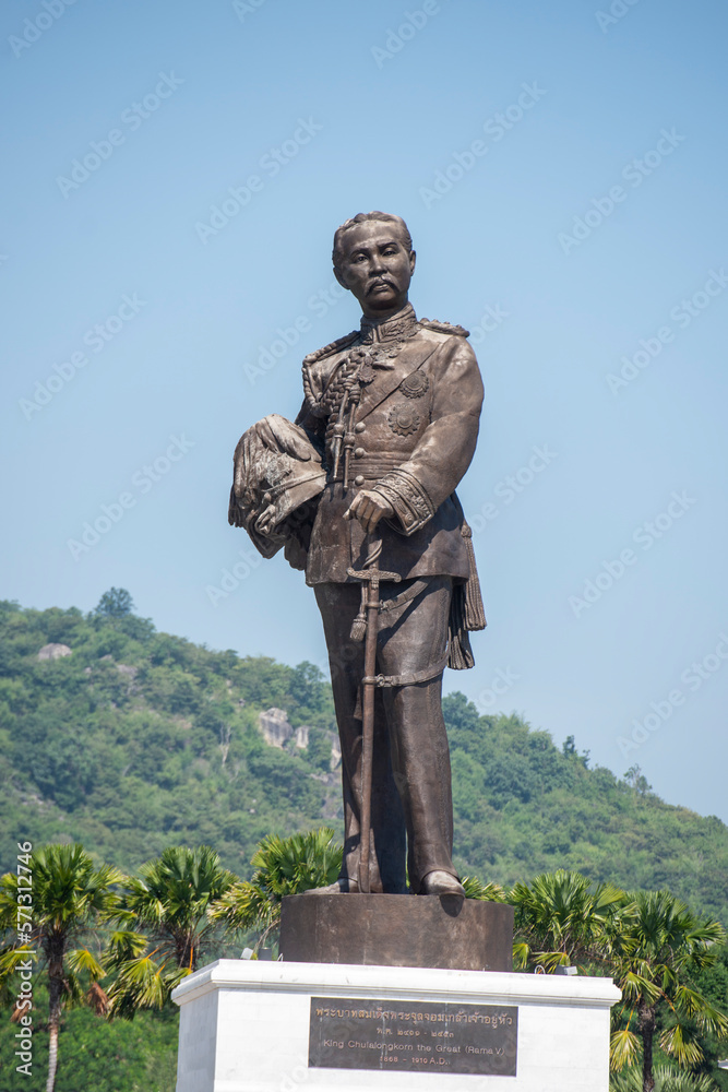 Naklejka premium THAILAND PRACHUAP HUA HIN 7 KING RAJABHAKTI PARK