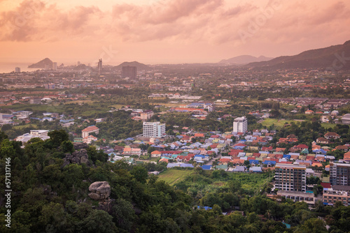 THAILAND PRACHUAP HUA HIN CITY VIEW