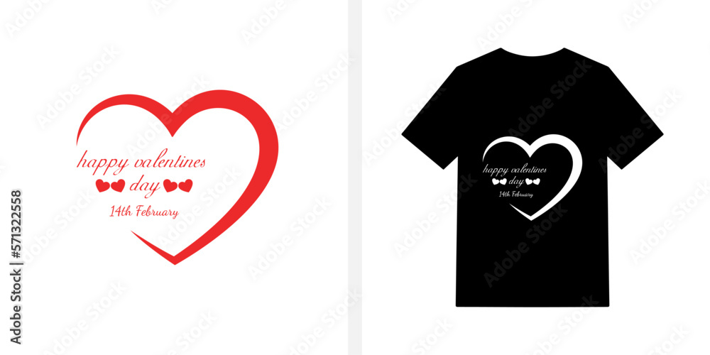 Valentine New T-shirt Design