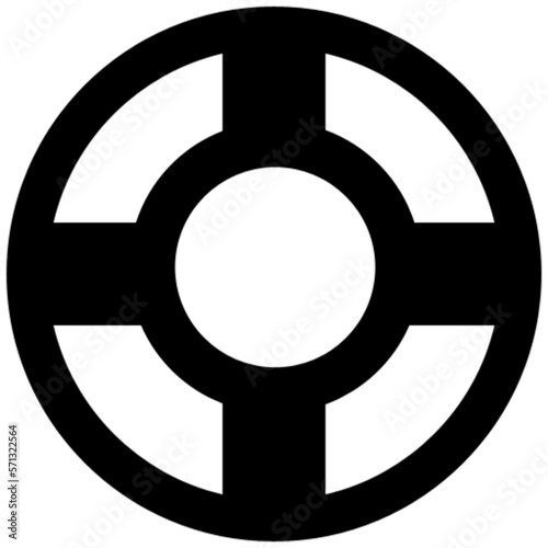 life buoy vector icon symbol logo clipart isolated. vector illustration. vector illustration isolated on white background.