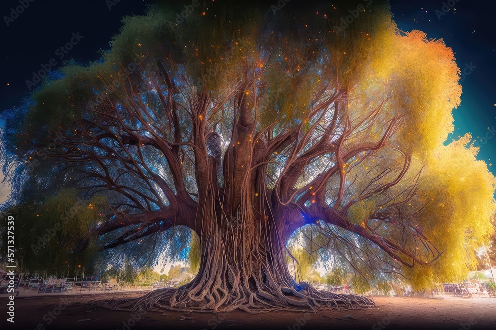 A magical tree of life.