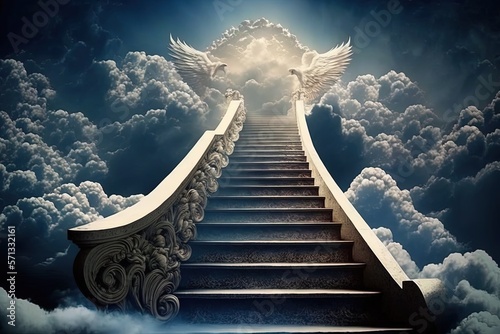 Fotografie, Tablou Stairs to heaven