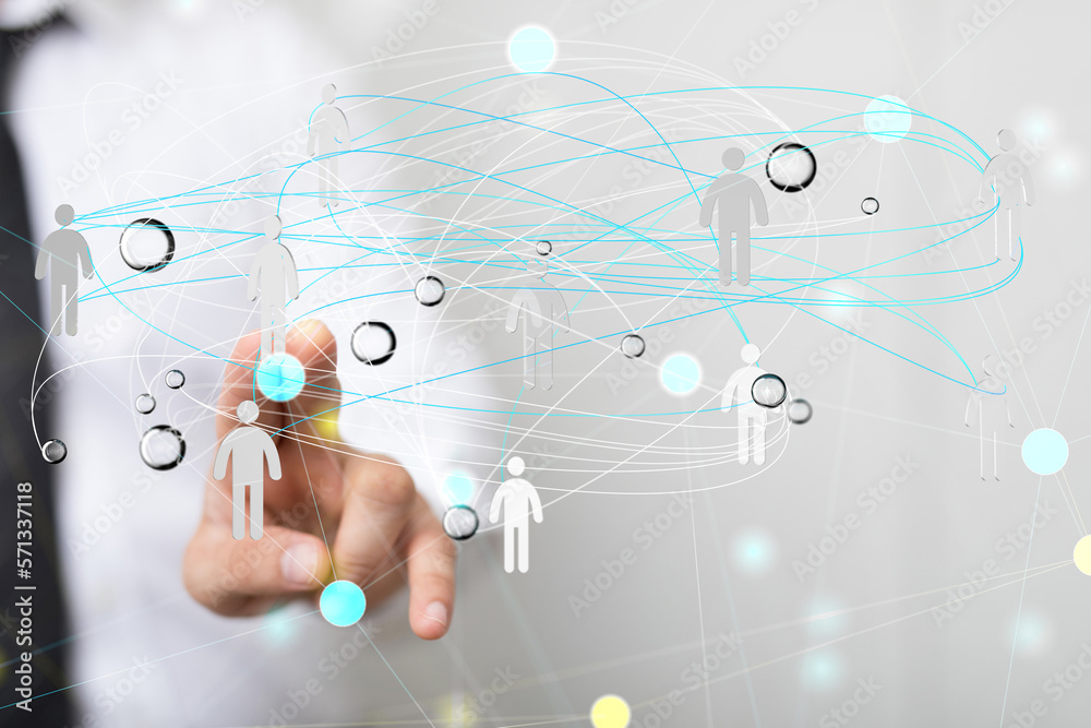 Global network. Blockchain. 3D illustration. Neural networks and artificial intelligence. Abstract Global network. Blockchain. 3D illustration. Neural networks and artificial intelligence. Abstract