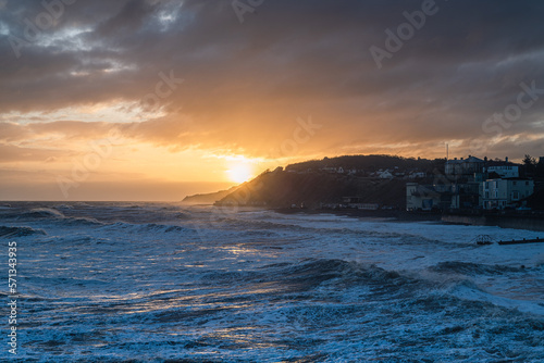 sunrise over the sea