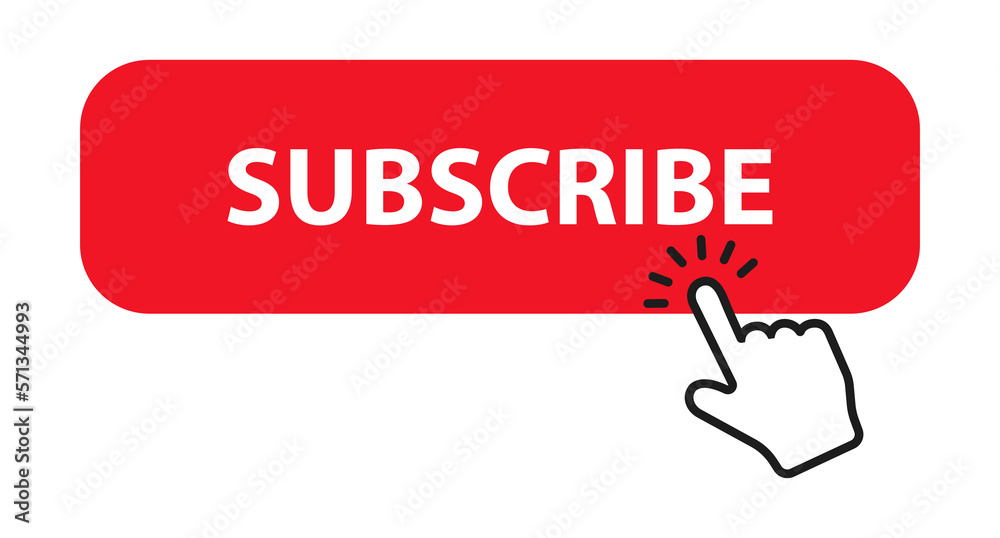 Subscribe Button Set - Different Vector Illustrations - Isolated On White Background Subscribe Button Set - Different Vector Illustrations - Isolated On White Background