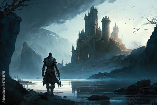 Tela Capturing the Mystique of Castles and Knights with Concept Art